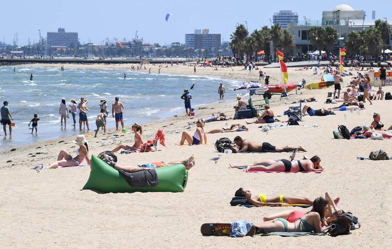Melbourne will heat up at the end of the week.