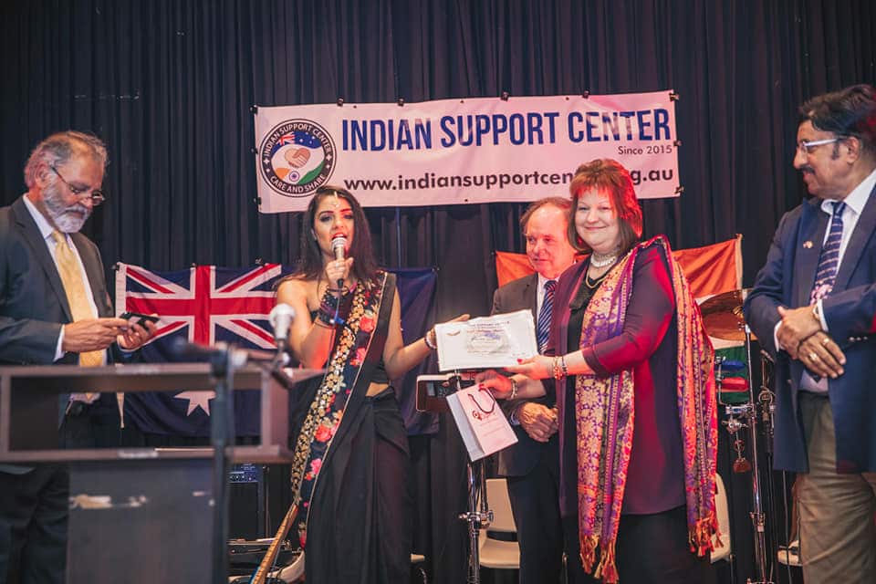 Young professionals were awarded for their service to the Indian community in Australia