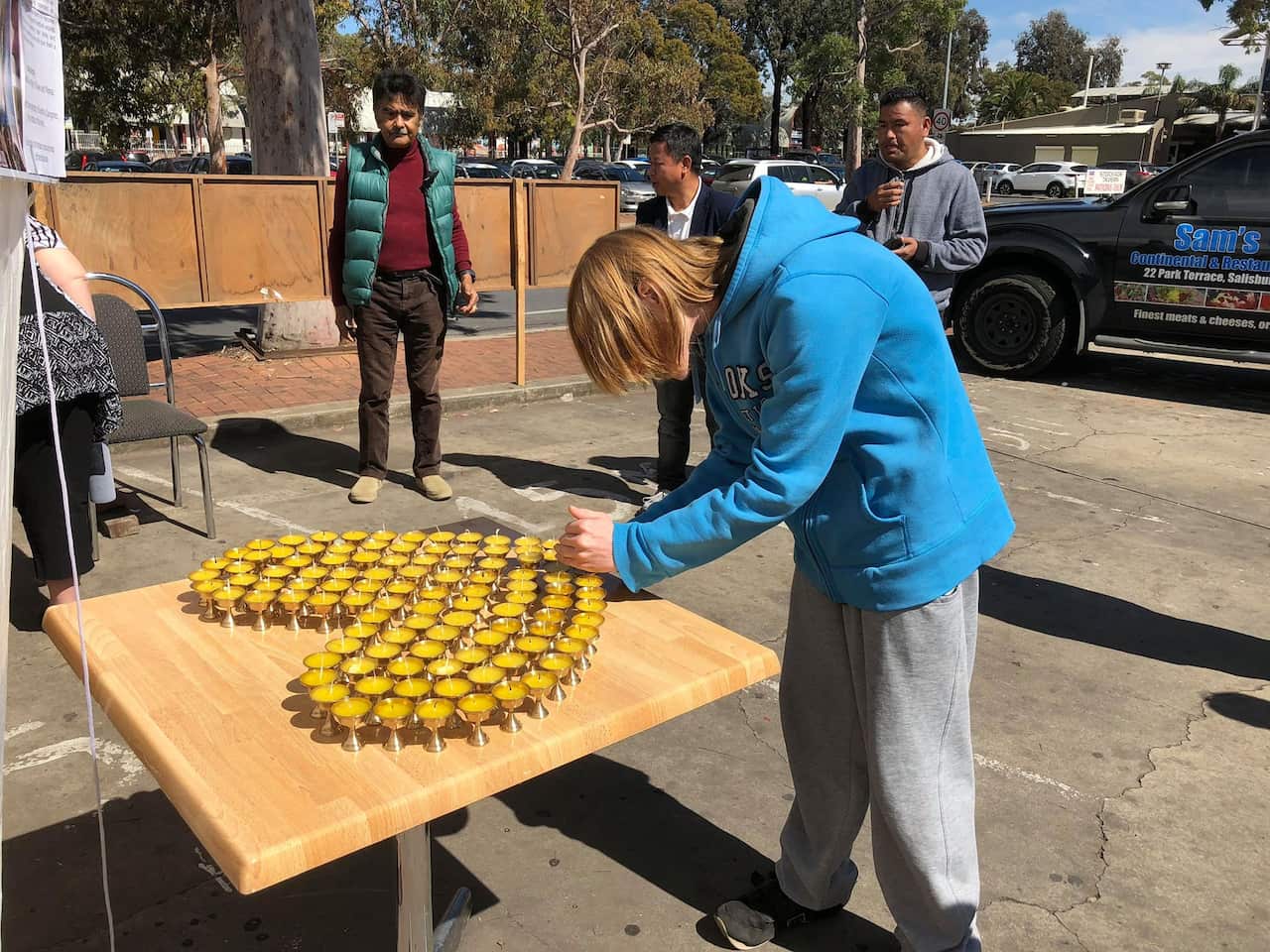 Vigil for Bhutani Twins Dawa and Nima 