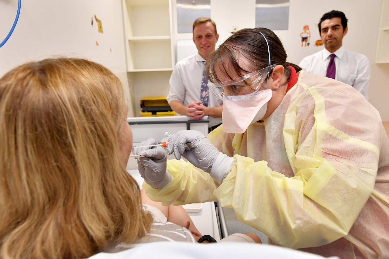 A clinic at the Prince Charles Hospital in Brisbane.A clinic at the Prince Charles Hospital in Brisbane.