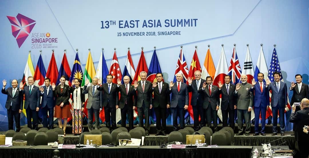 East Asia Summit leaders are meeting in Singapore.