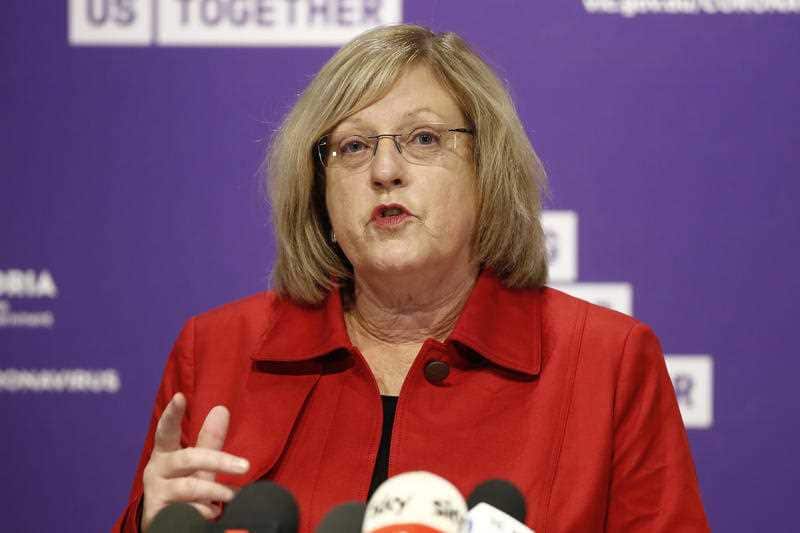 Victoria Police Minister Lisa Neville speaks to the media