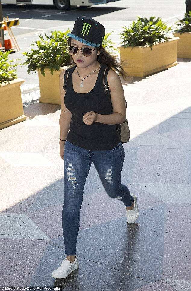 Ms Lee (pictured) had previously appeared in court charged with dishonestly obtaining financial advantage by deception and knowingly dealing with the proceeds of crime