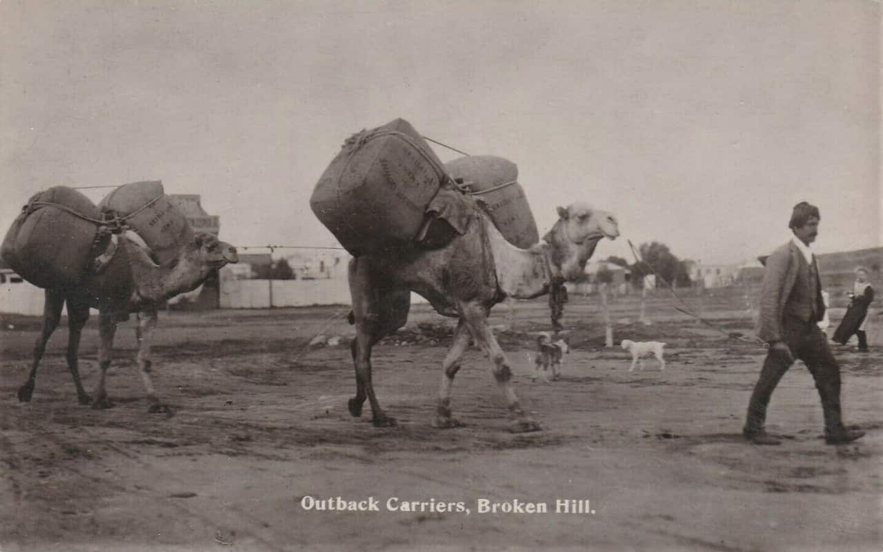 Outback carriers in Broken Hill, NSW - early 1900s