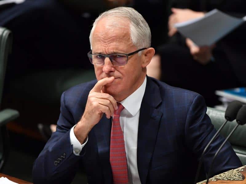 Australian Prime Minister Malcolm Turnbull