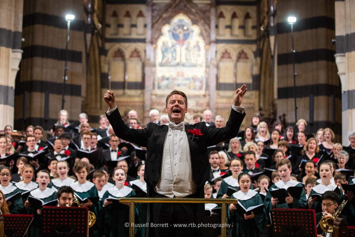 Royal Melbourne Philharmonic, Christmas in the Cathedral 2018.