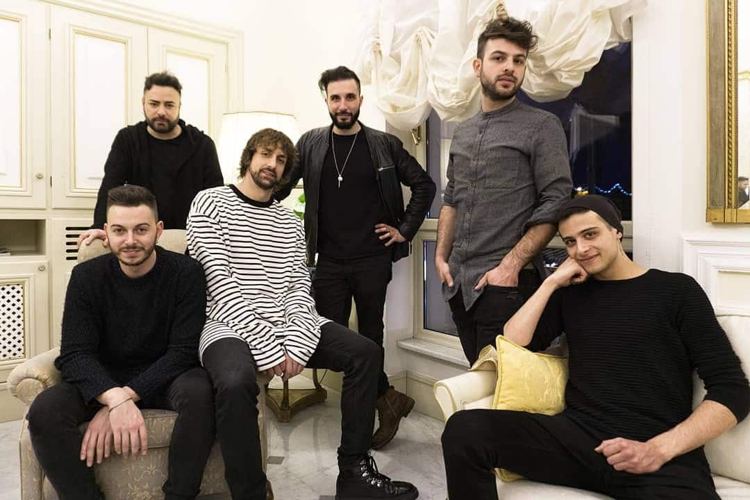 Daniele Incicco, William D’Angelo, Davide Fioravanti, Nacor Fischetti, Alessandro "Charlie" Mariani e Matteo Grandoni