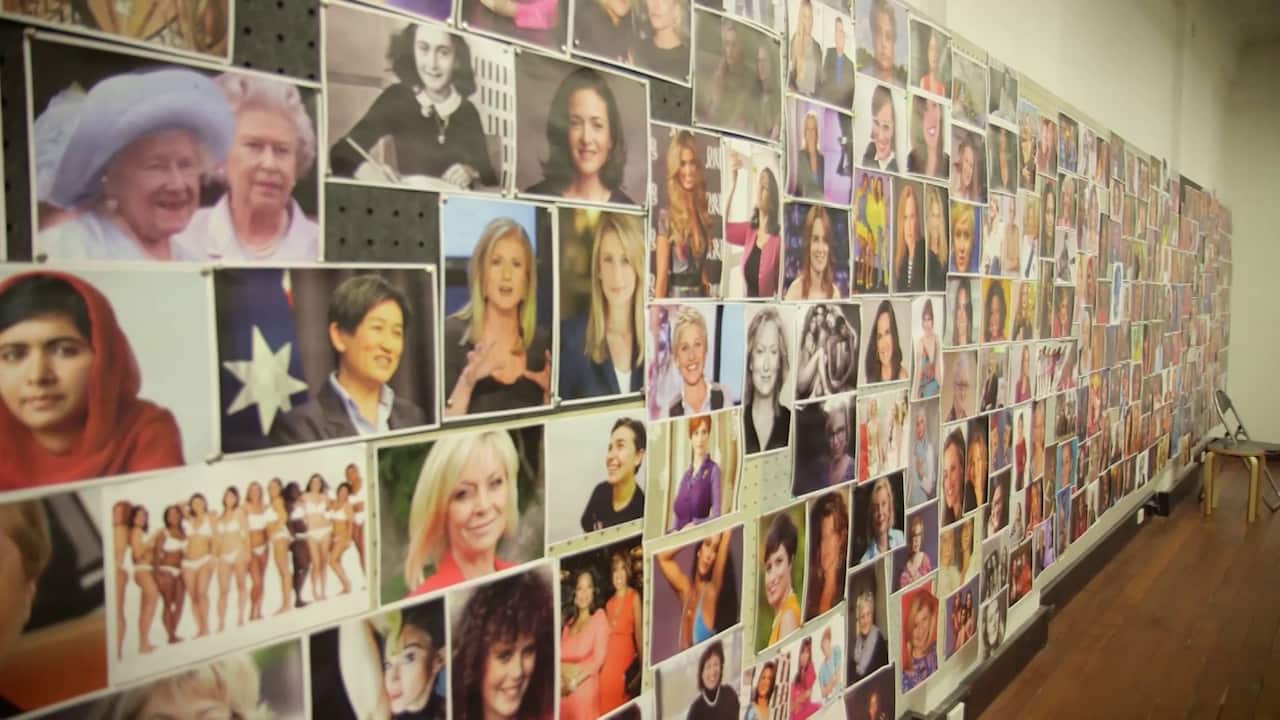 Mamamia's wall of inspiration