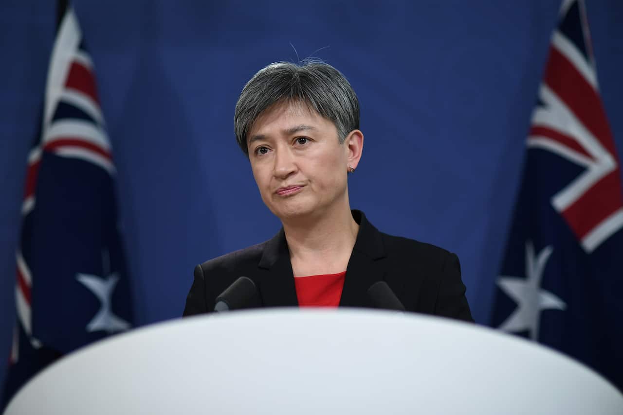 Opposition Foreign Affairs spokeswoman Penny Wong.