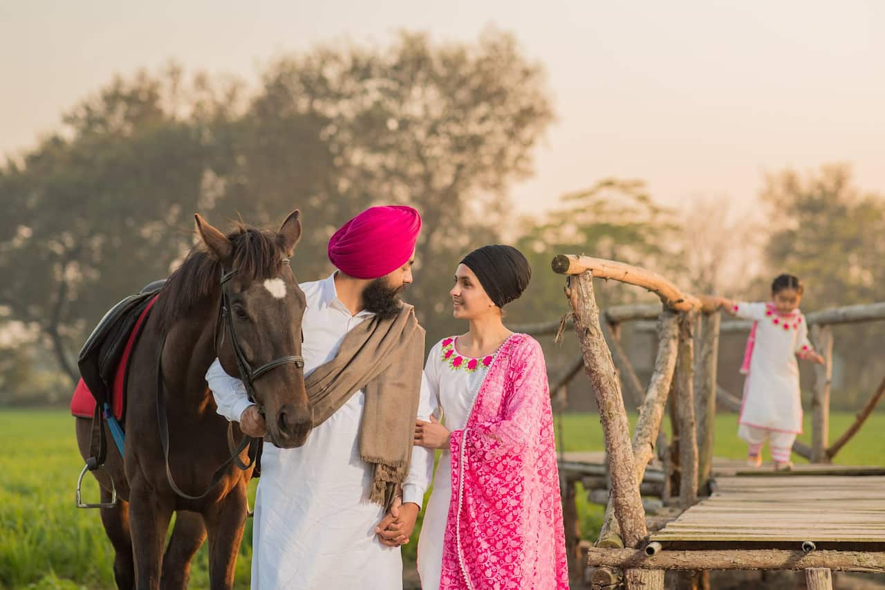 Singh family from Griffith, NSW.