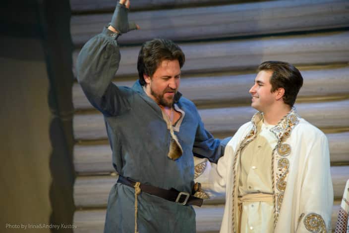 Russian opera singer A.Krasnov