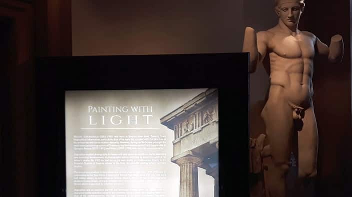 "Painting With Light" exhibition, at the Hellenic Museum Melbourne.