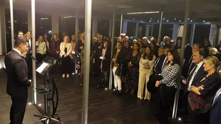 From the launch of "The Messenger", a new work by internationally lauded artist Sam Jinks. 