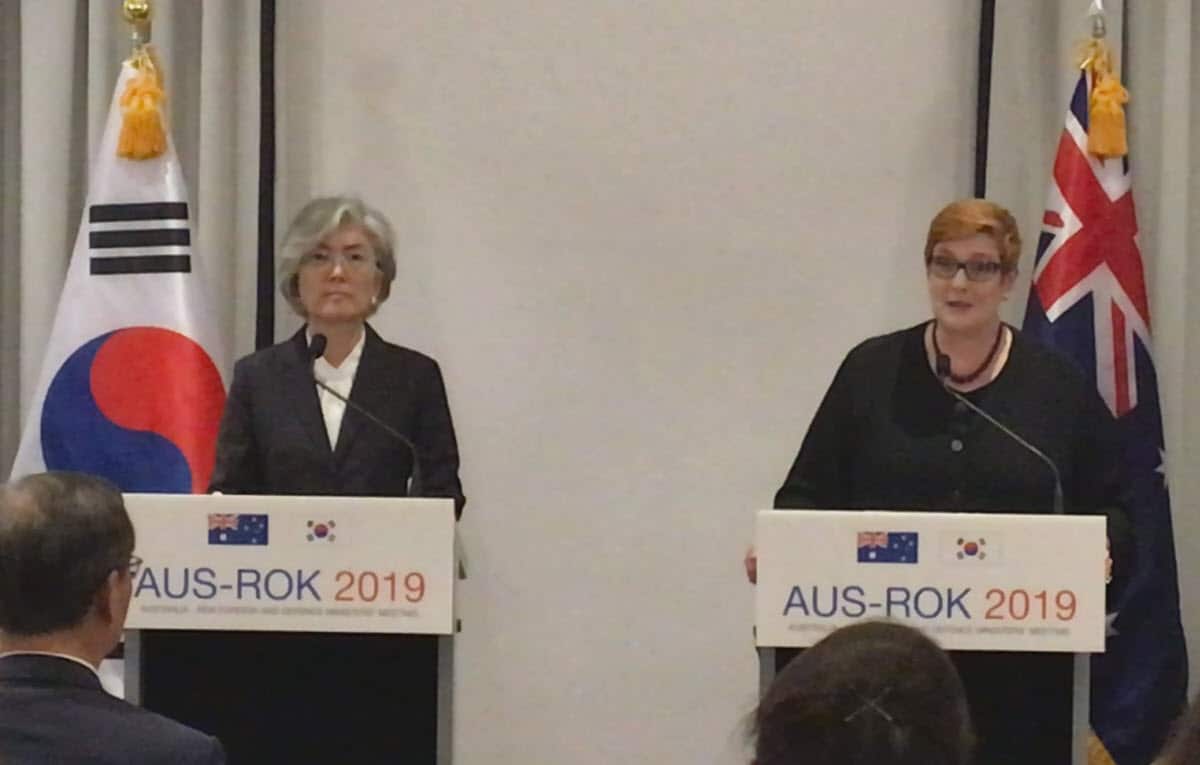 Australia-Republic of Korea Foreign and Defence Ministers' meeting 