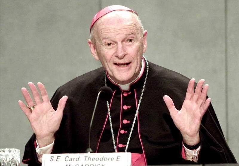 The former archbishop of Washington Theodore McCarrick has been defrocked.
