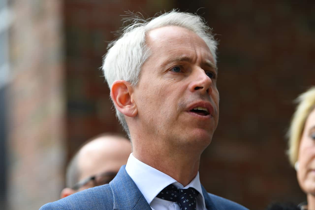 Labor's Andrew Giles wants a new federally funded anti-racism campaign. 