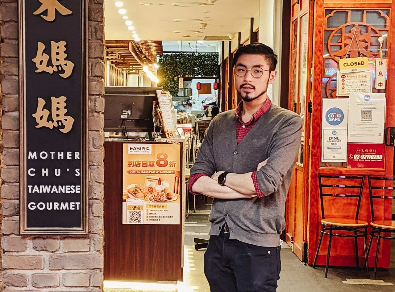 Alan Chu, owner of Mother Chu’s Taiwanese Gourmet restaurant in Sydney’s Chinatown.