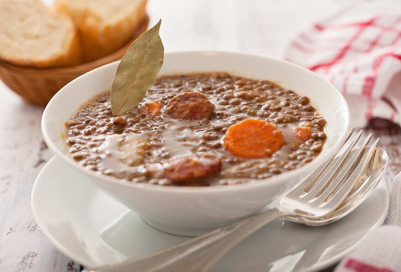 Lentils soup 