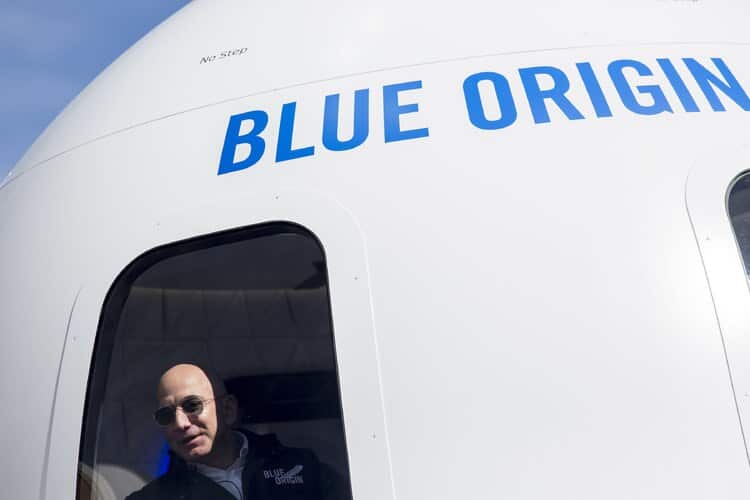 Bezos Will Fly Aboard Blue Origin’s First Human Trip to Space