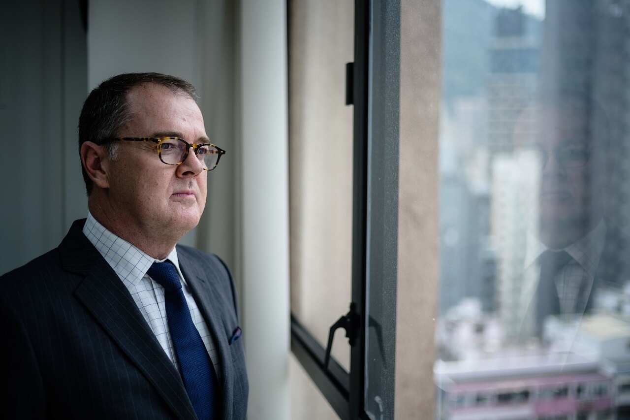 Michael Vidler, the lawyer for two young Saudi sisters.