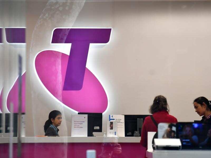 A Telstra store
