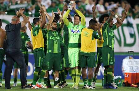 Plane carrying Brazil's Chapecoense soccer team crashes in Colombia, 76 dead