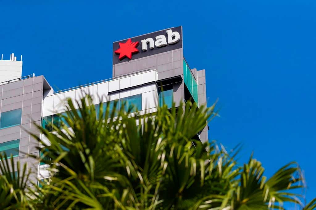 National Australia Bank building in Brisbane