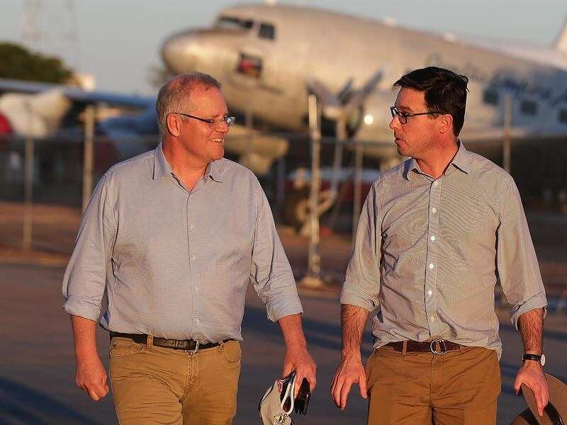 Scott Morrison and David Littleproud