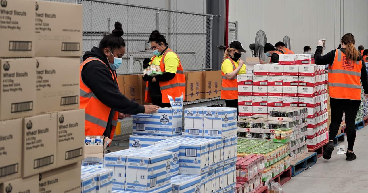 Demand for emergency food relief has spiked during the Greater Sydney lockdown.
