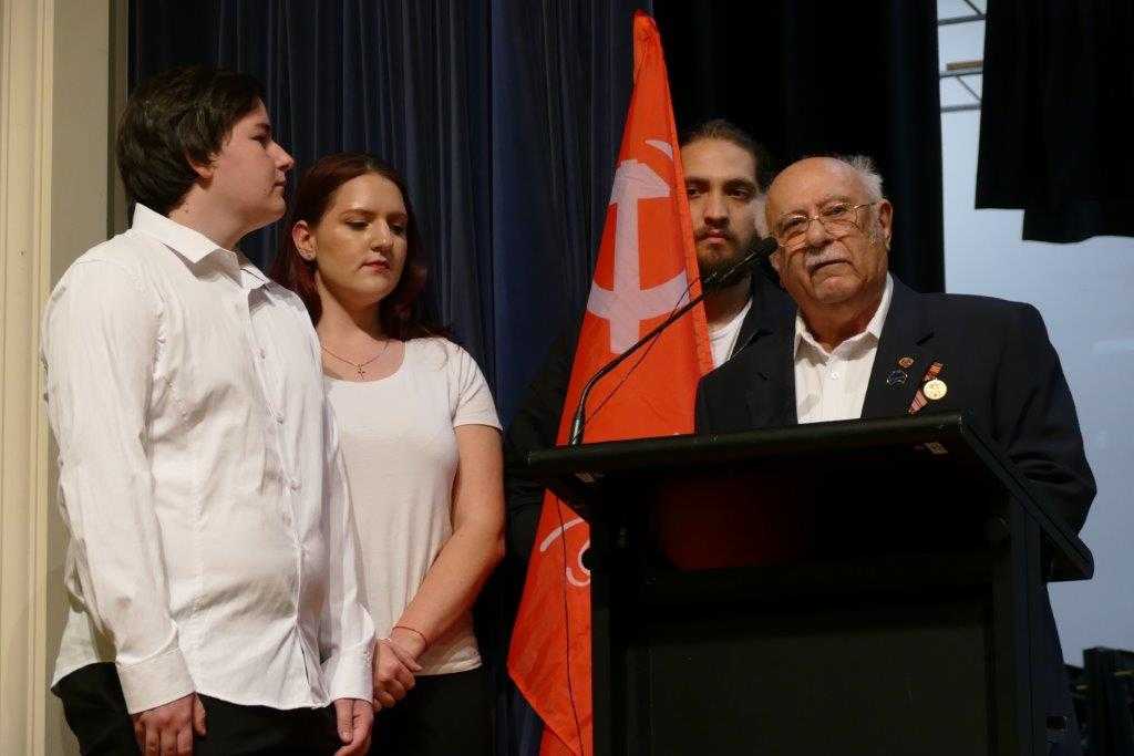 Boris Oberman, President of Victorian Association of World War 2 Veterans