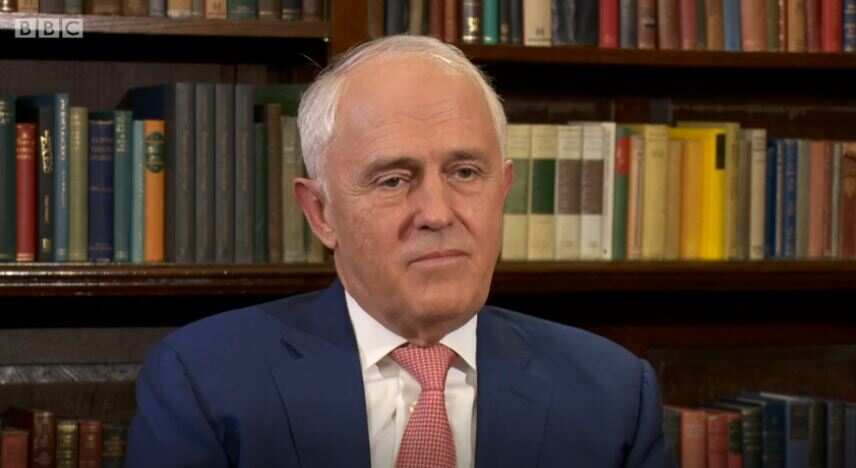 Malcolm Turnbull has appeared on the BBC's Politics Live.