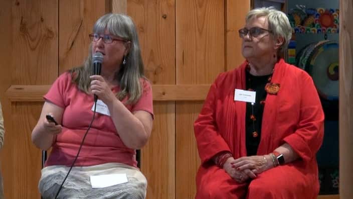 Catherine O’Leary and Jan Coveney