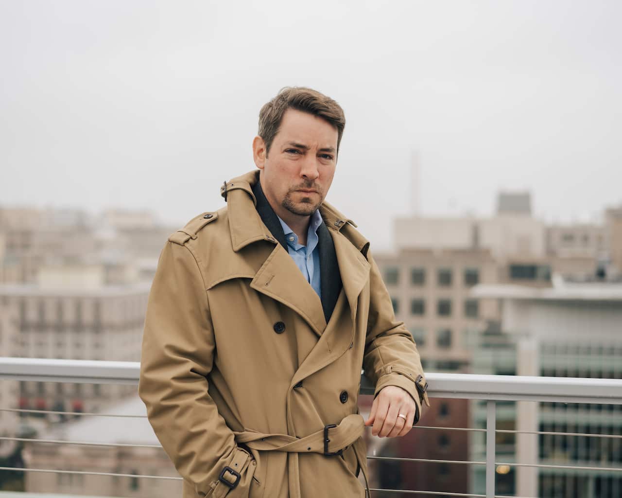 rett Bruen, a former Obama White House official and career diplomat who says he was offered to be connected with “well-paid opportunities” in China, in Washington, Nov. 5, 2018.