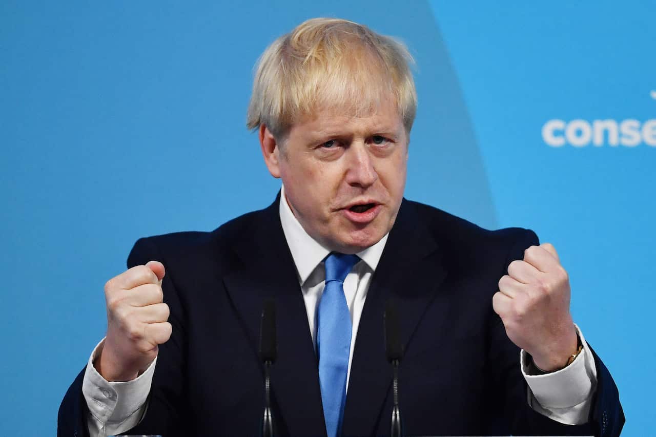 British Prime Minister Boris Johnson.