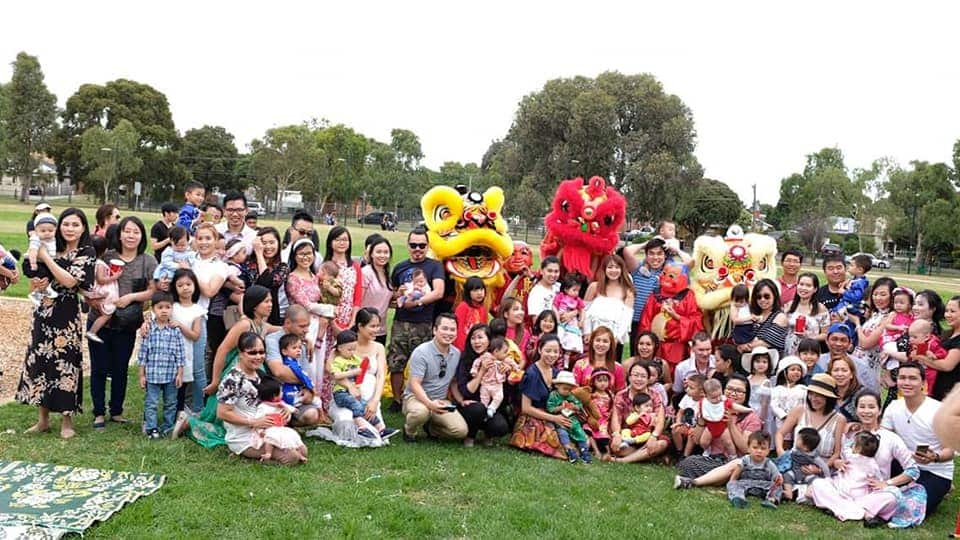 Gia đình Việt tại Úc tổ chức ăn Tết chung