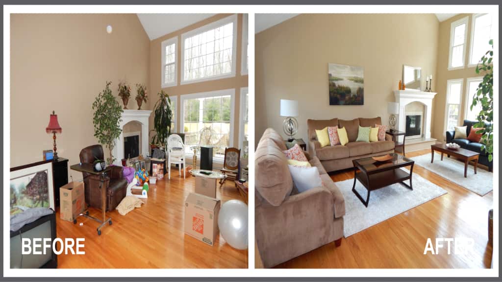 Before and After of Home-staging