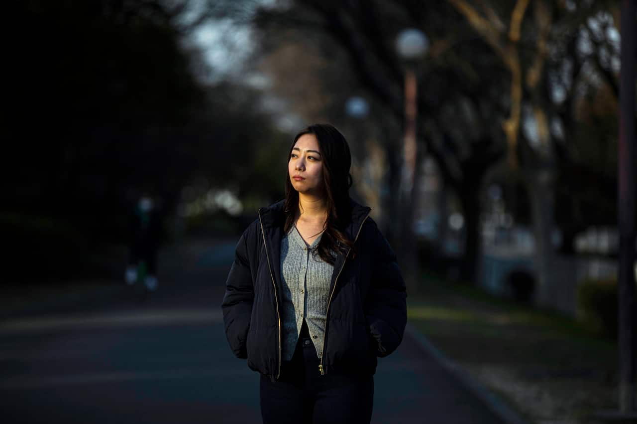 "The world I was living in was already small," Nazuna Hashimoto of Osaka, Japan, says of her struggle with depression last year. "But I felt it become smaller." (Hiroko Masuike/The New York Times) 