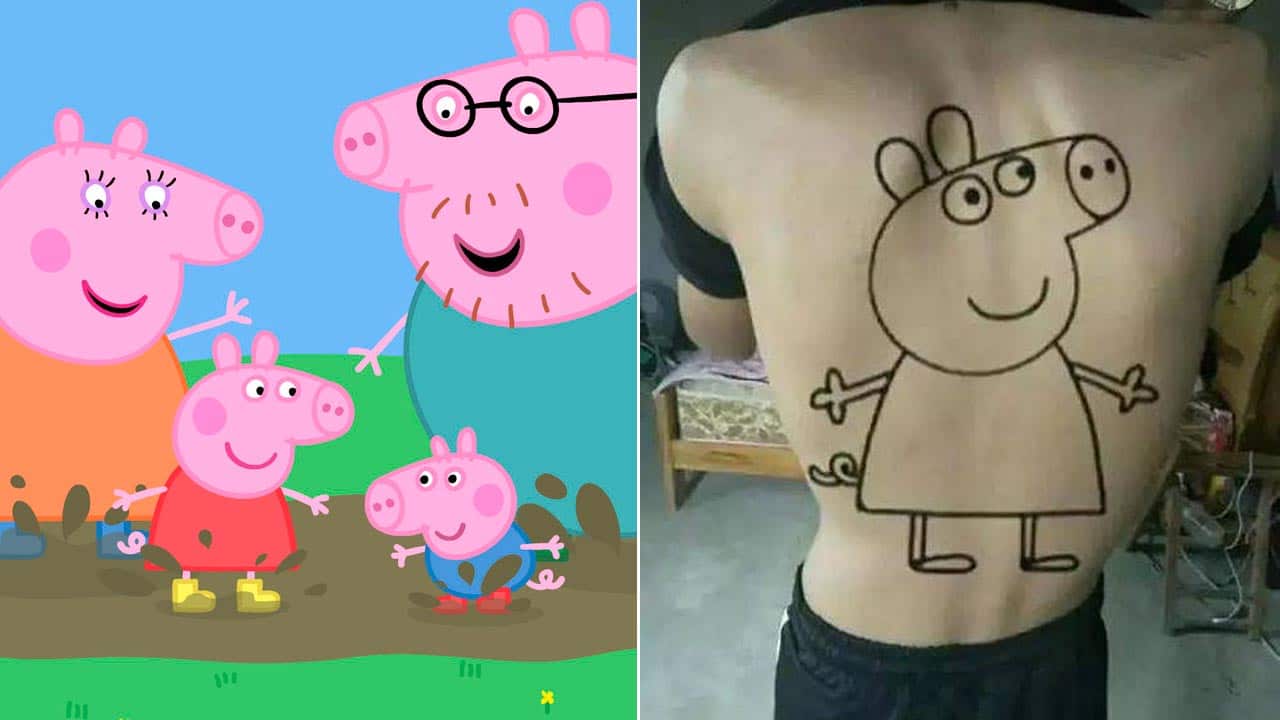 British cartoon Peppa Pig has been blocked on a popular Chinese streaming platform for gaining a reputation as a "gangster". 