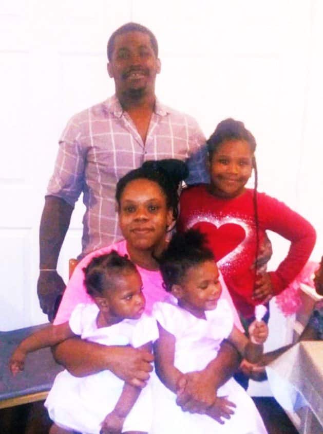 Rayshard Brooks pictured with his family.