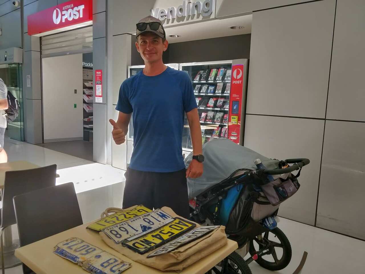 Run across Australia, Ruslan Shakin