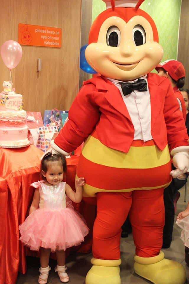 Anika Topp with Jollibee