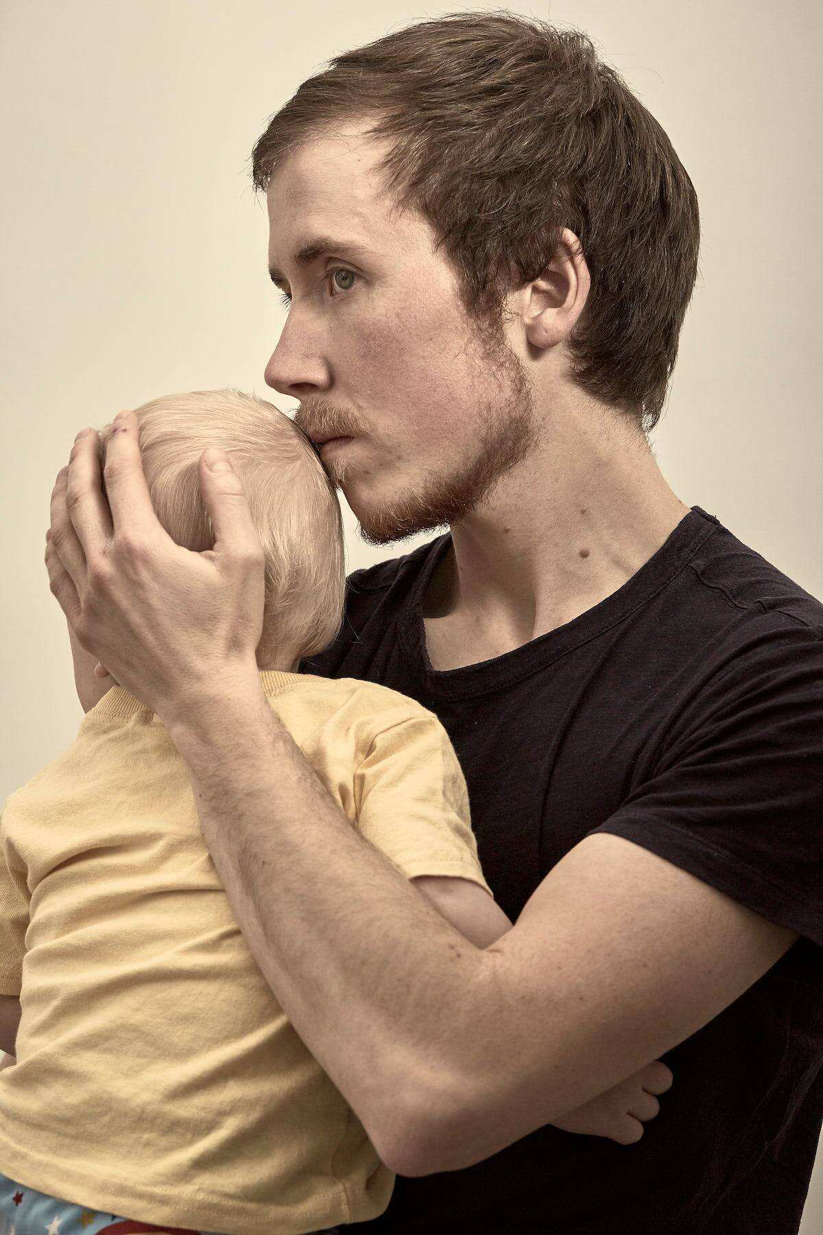 Freddy McConnell and his baby 