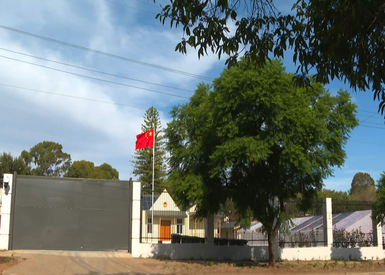 The new Chinese consulate-general building in Adelaide.