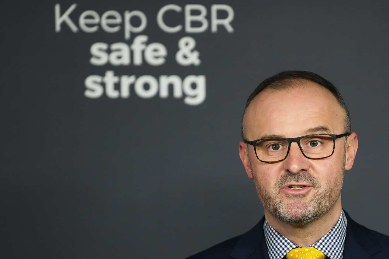 ACT Chief Minister Andrew Barr