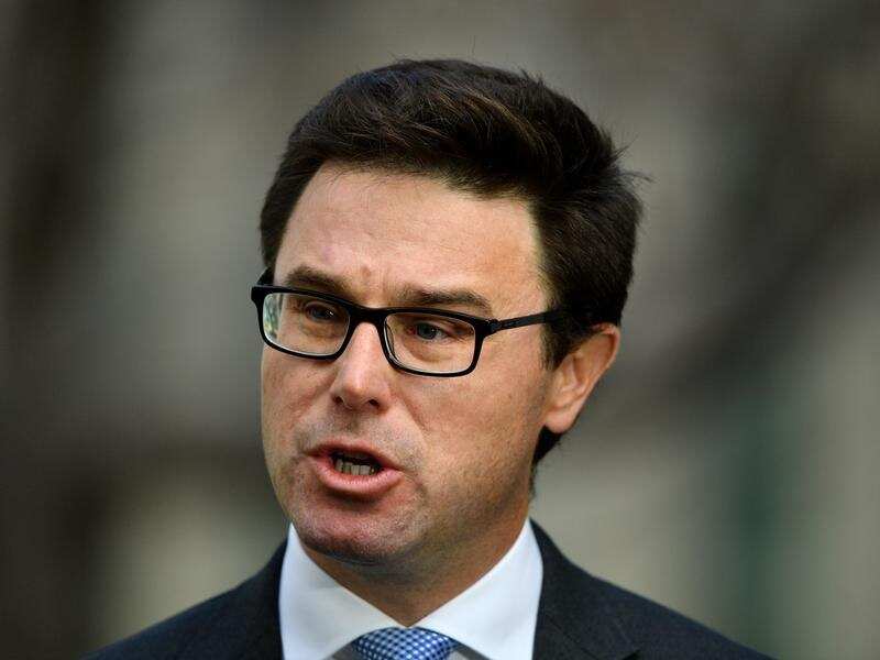 Agriculture Minister David Littleproud at a press conferenc