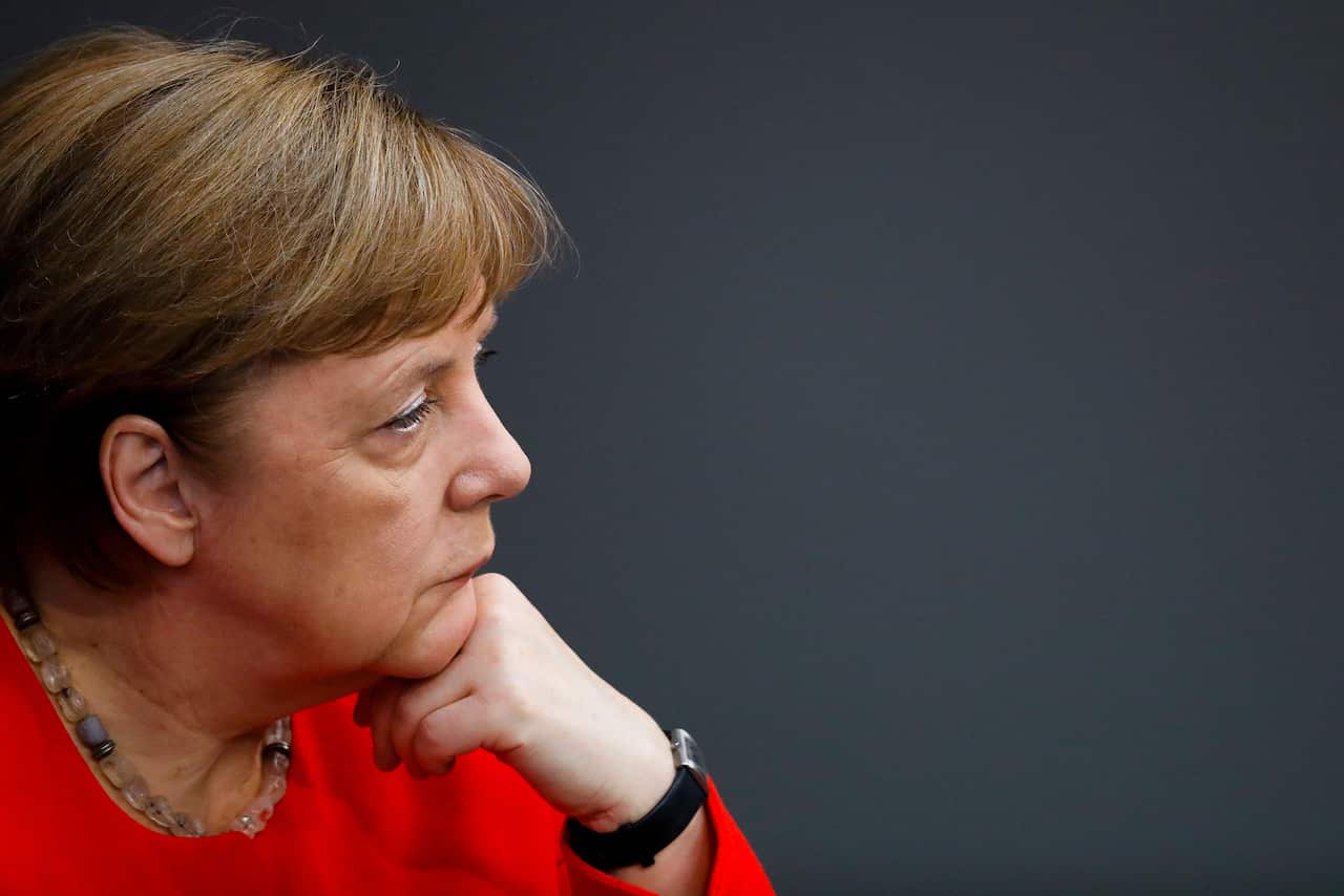 German Chancellor Angela Merkel.