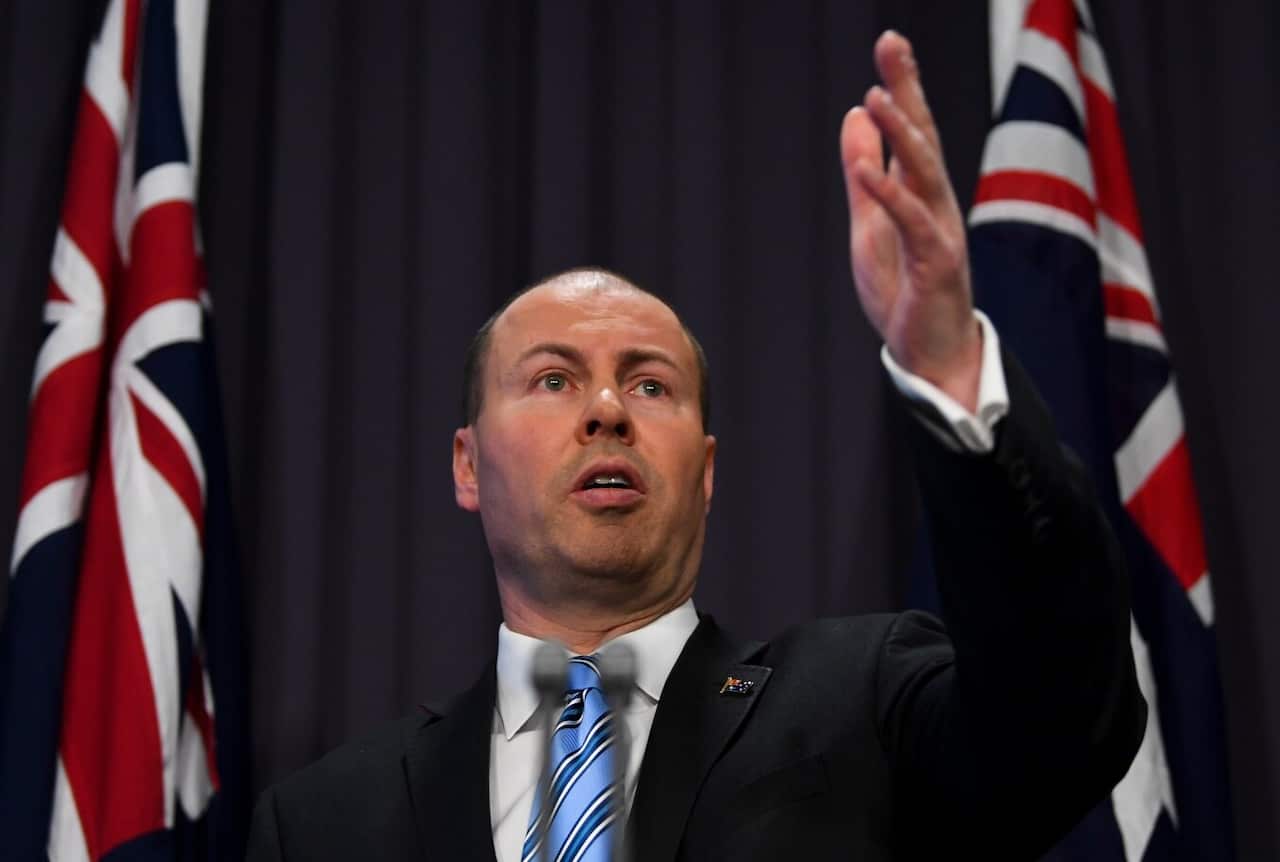 Australian Federal Treasurer Josh Frydenberg