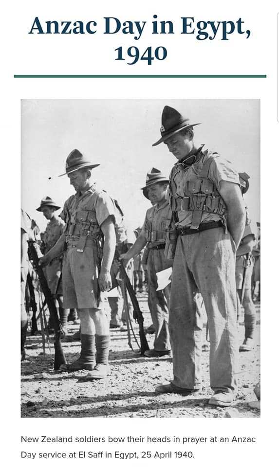 ANZAC troops in Egypt
