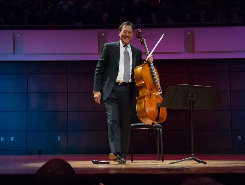 Yo - Yo Ma's first Austrlian Performance 