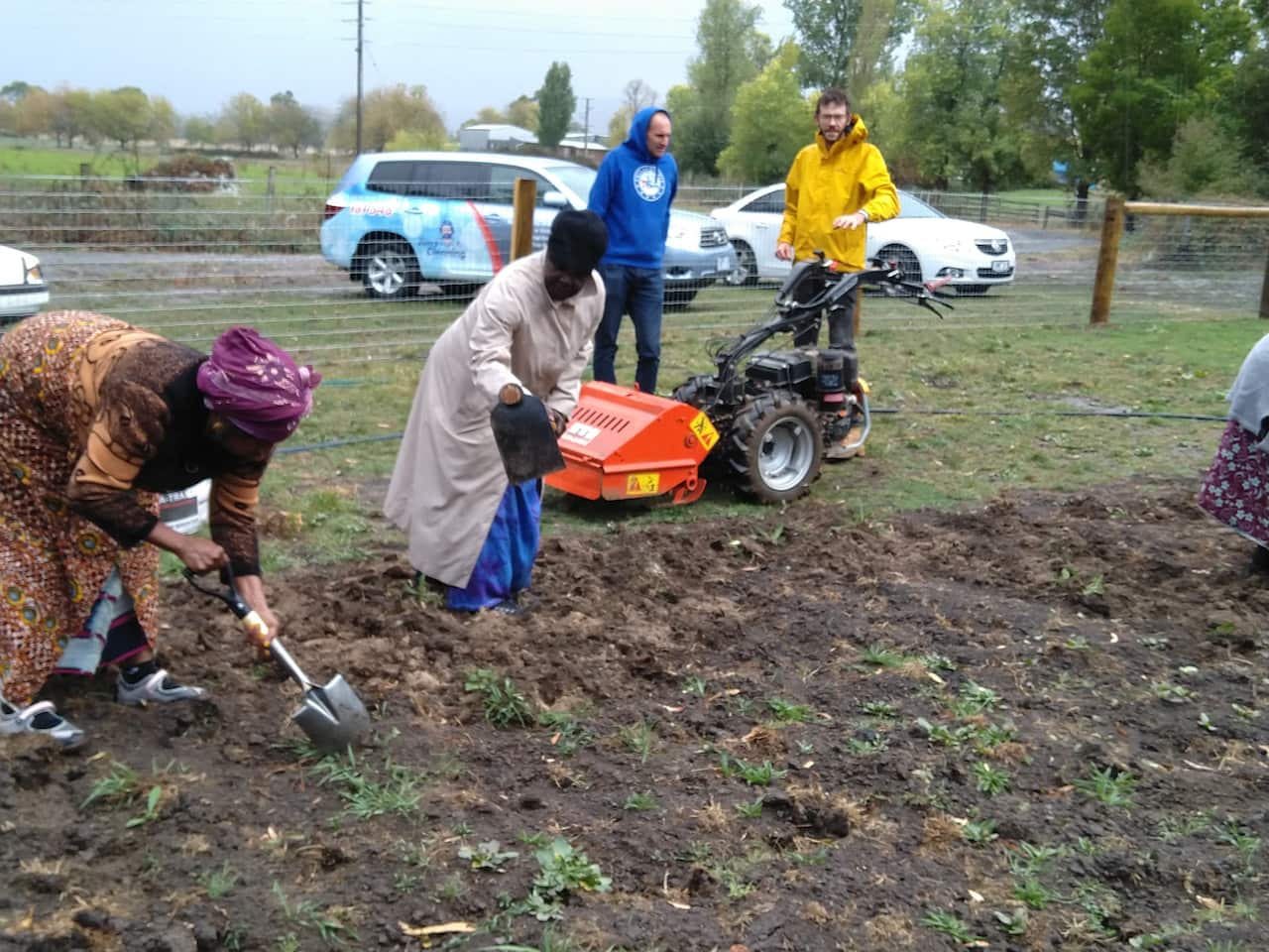 New farmers started on-land ploughing 